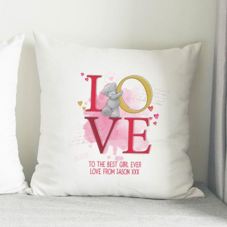 Personalised Me to You Bear LOVE Cushion Extra Image 2